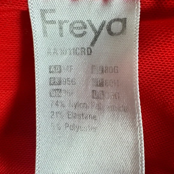 Freya Red Balconette Bra 38DD - Picture 5 of 10